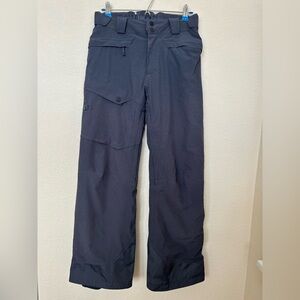 Salomon Men’s Brilliant Pants DARK Gray Ski Snow Winter Sports Size SMALL